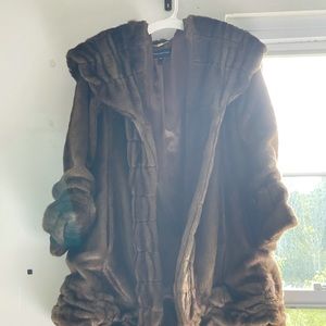 High end  Faux Fur Coat
